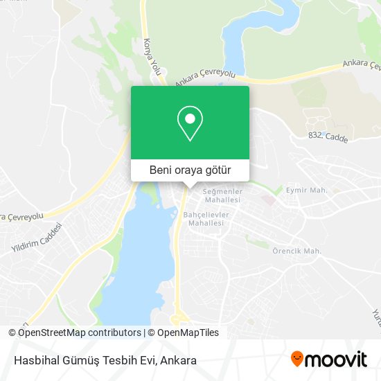 Hasbihal Gümüş Tesbih Evi harita