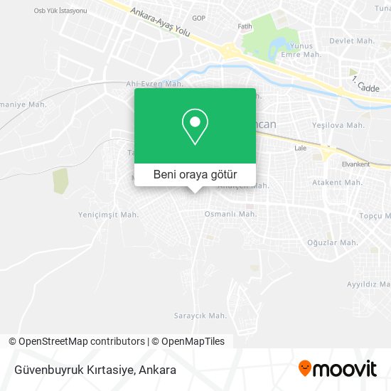 Güvenbuyruk Kırtasiye harita