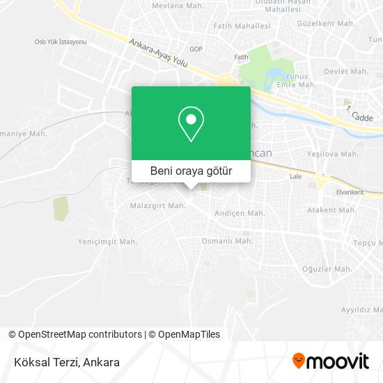 Köksal Terzi harita