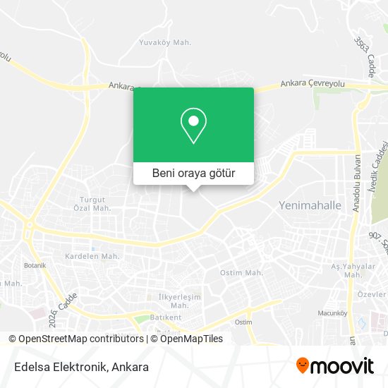 Edelsa Elektronik harita
