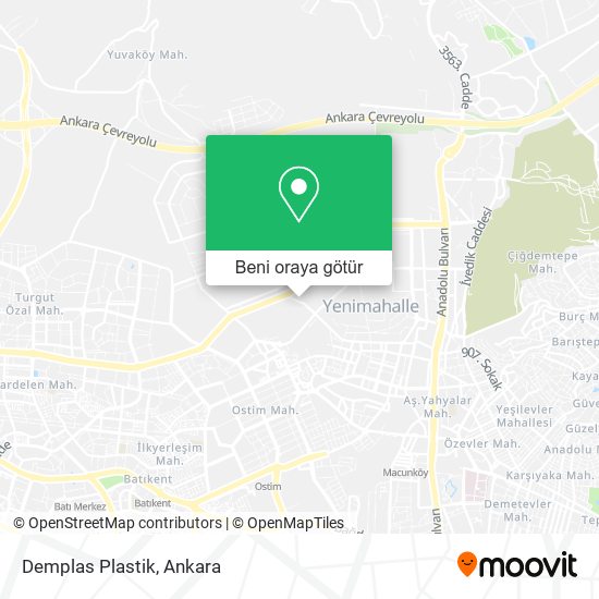Demplas Plastik harita
