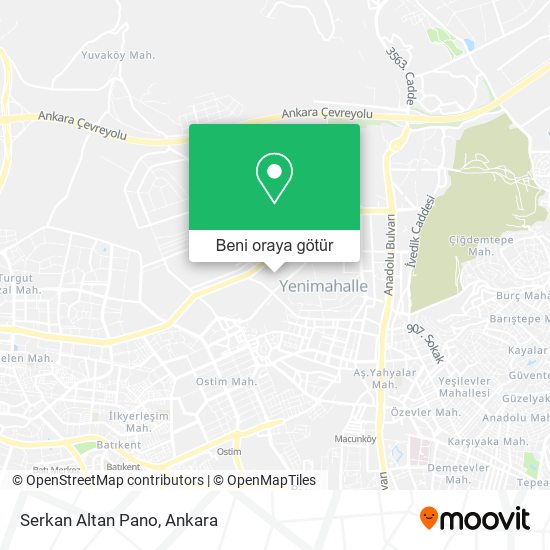 Serkan Altan Pano harita