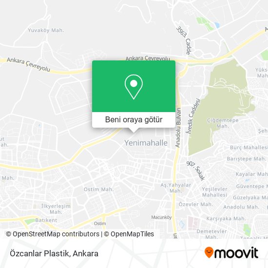Özcanlar Plastik harita