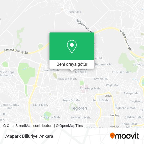 Atapark Billuriye harita