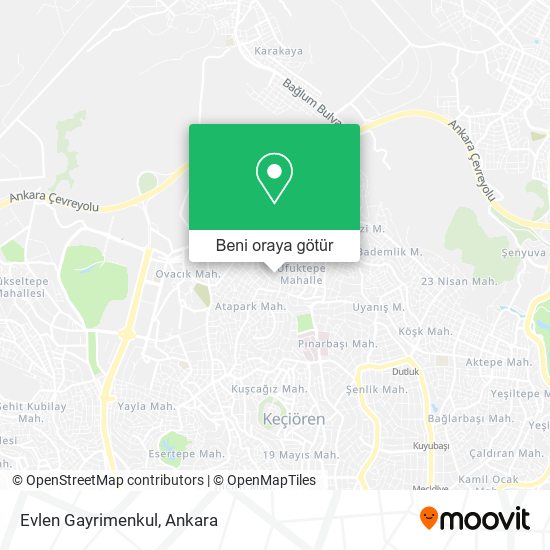 Evlen Gayrimenkul harita