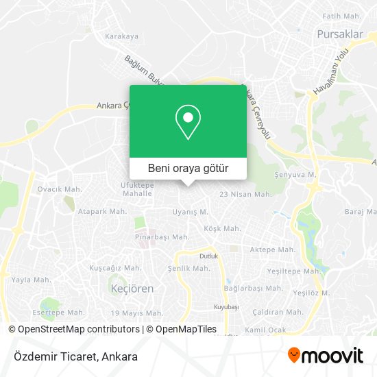 Özdemir Ticaret harita