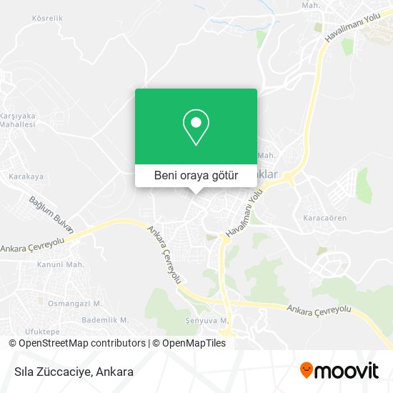 Sıla Züccaciye harita