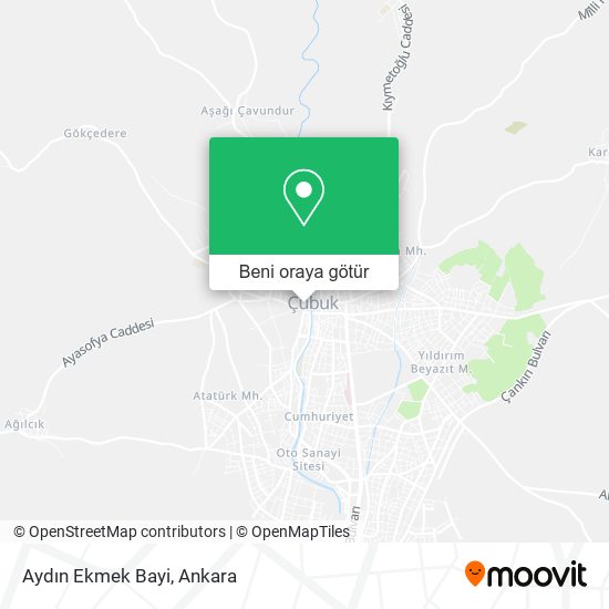 Aydın Ekmek Bayi harita