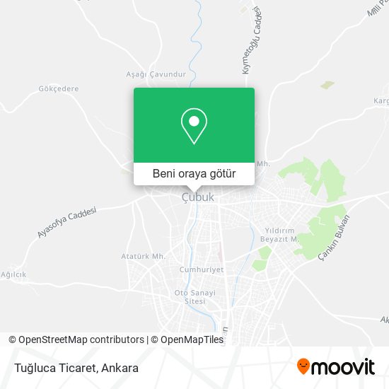 Tuğluca Ticaret harita