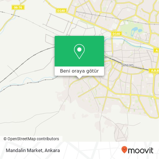 Mandalin Market harita