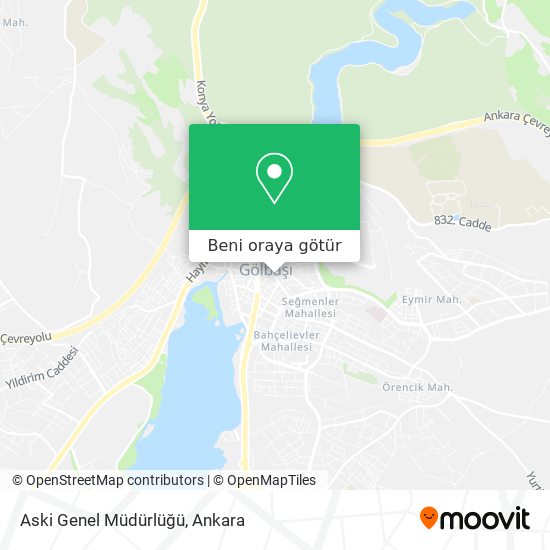 Aski Genel Müdürlüğü harita