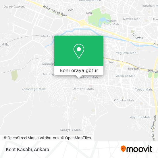 Kent Kasabı harita