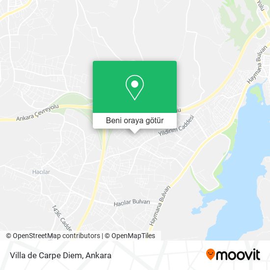 Villa de Carpe Diem harita
