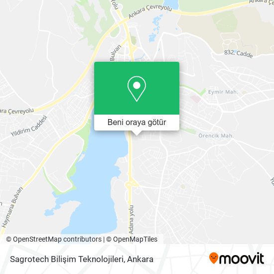 Sagrotech Bilişim Teknolojileri harita