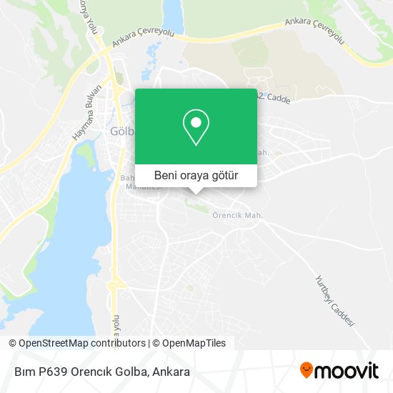 Bım P639 Orencık Golba harita