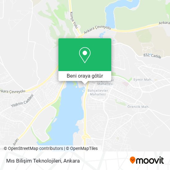 Mıs Bilişim Teknolojileri harita