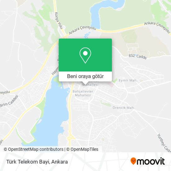 Türk Telekom Bayi harita