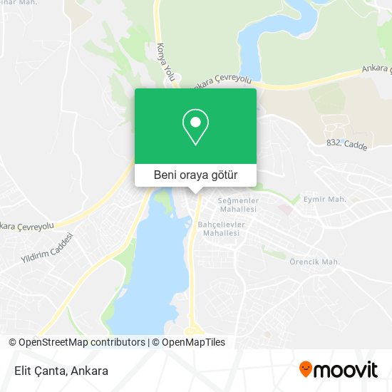 Elit Çanta harita