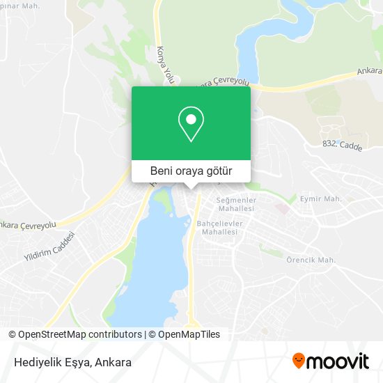 Hediyelik Eşya harita