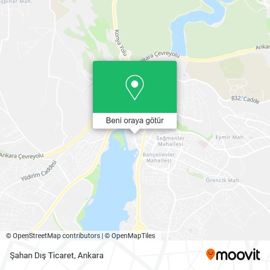 Şahan Dış Ticaret harita