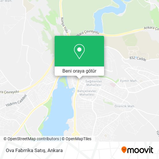 Ova Fabrrika Satış harita