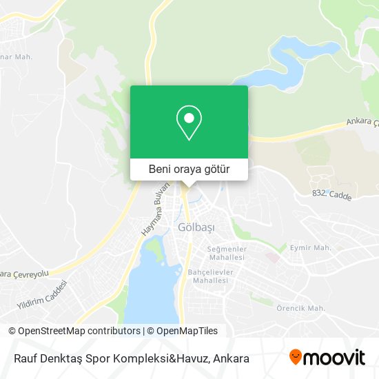 Rauf Denktaş Spor Kompleksi&Havuz harita
