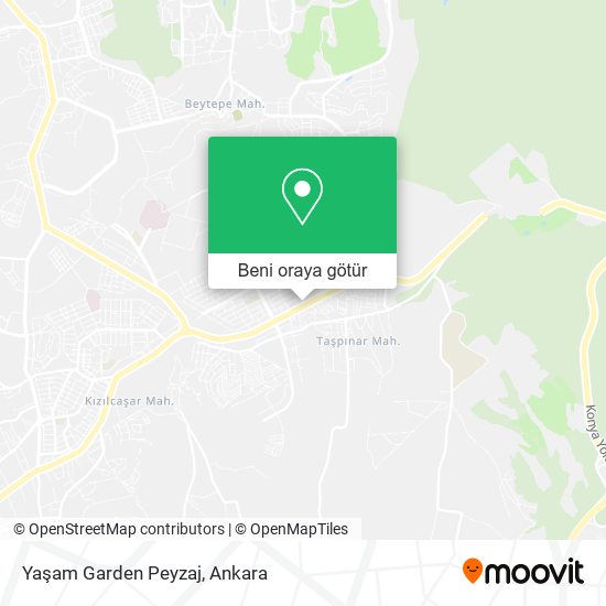 Yaşam Garden Peyzaj harita