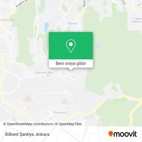 Bilkent Şantiye harita
