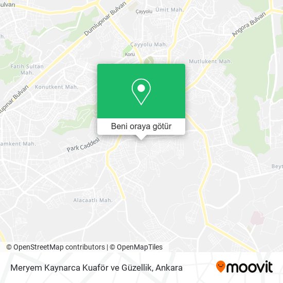 Meryem Kaynarca Kuaför ve Güzellik harita