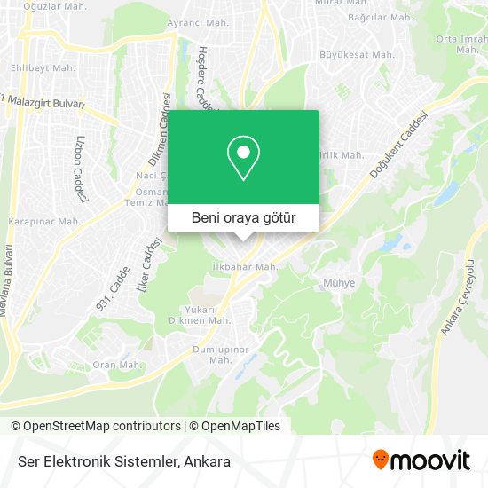 Ser Elektronik Sistemler harita