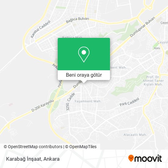 Karabağ İnşaat harita