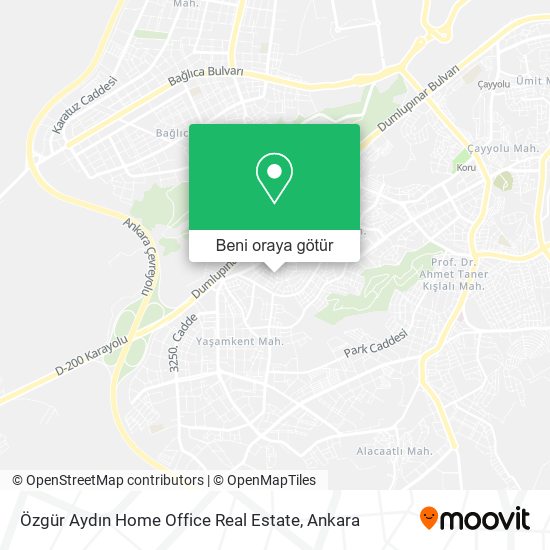 Özgür Aydın Home Office Real Estate harita