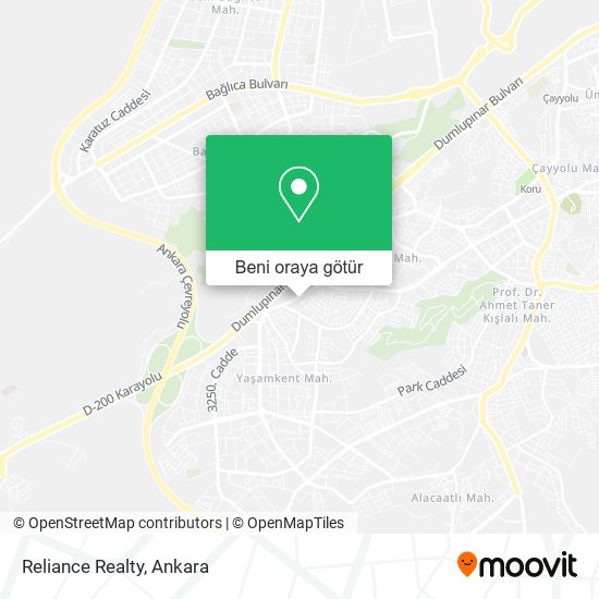 Reliance Realty harita