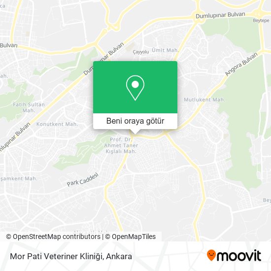 Mor Pati Veteriner Kliniği harita