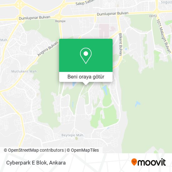 Cyberpark E Blok harita