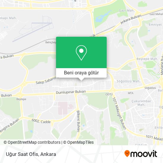 Uğur Saat Ofis harita