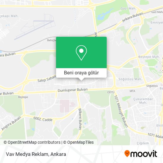 Vav Medya Reklam harita