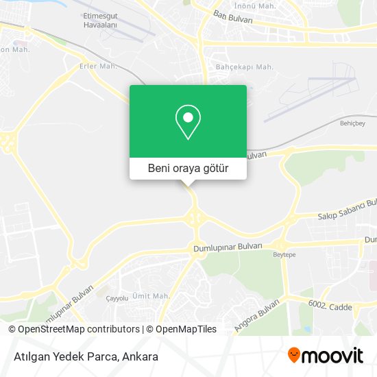 Atılgan Yedek Parca harita
