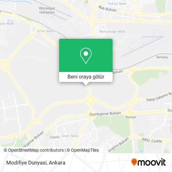 Modifiye Dunyasi harita