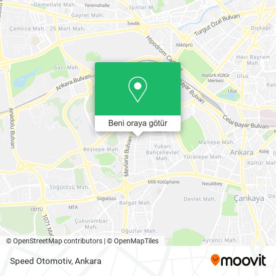 Speed Otomotiv harita