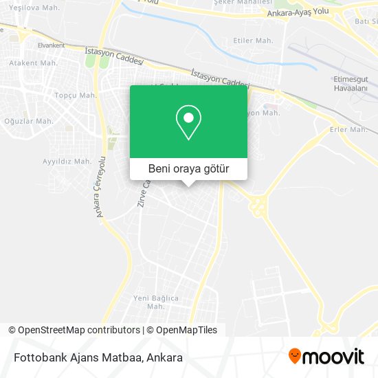 Fottobank Ajans Matbaa harita