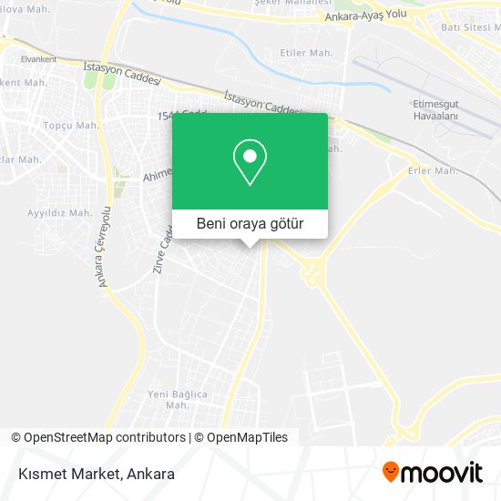 Kısmet Market harita