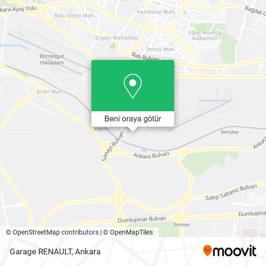 Garage RENAULT harita