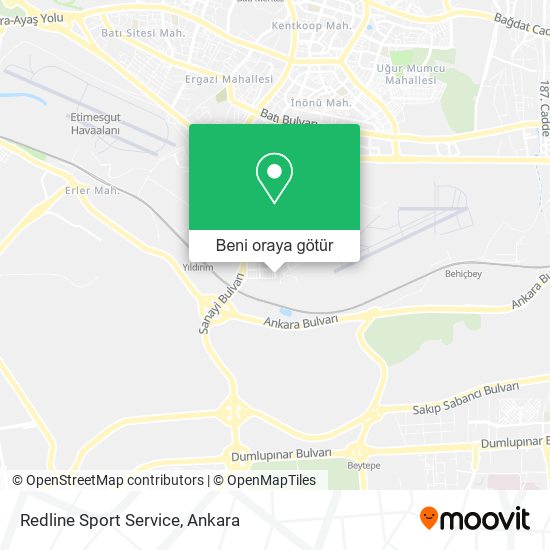 Redline Sport Service harita