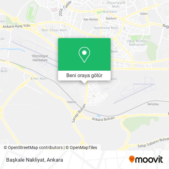 Başkale Nakliyat harita