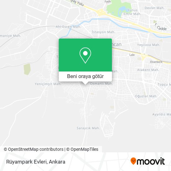 Rüyampark Evleri harita