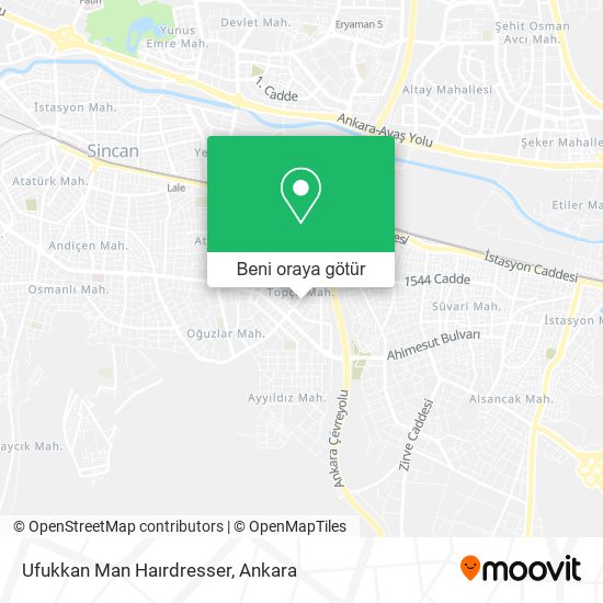 Ufukkan Man Haırdresser harita