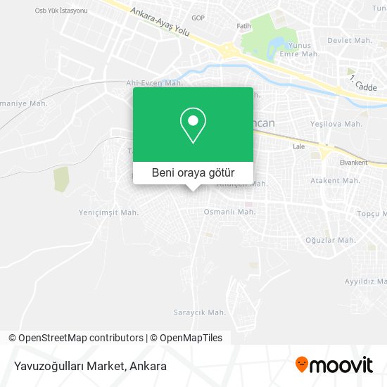 Yavuzoğulları Market harita
