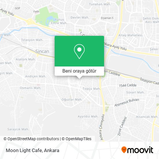 Moon Light Cafe harita
