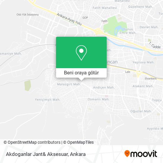 Akdoganlar Jant& Aksesuar harita